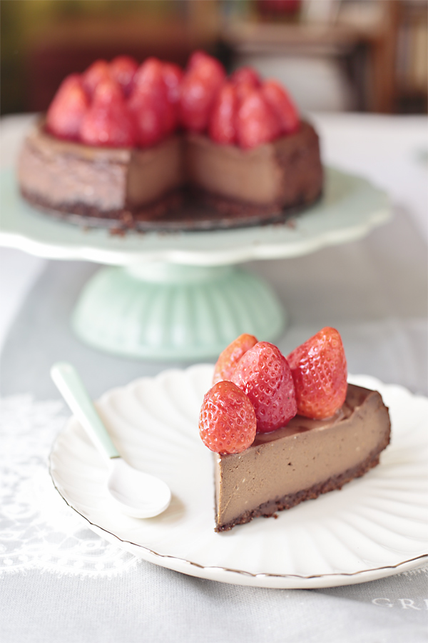 Cómo hacer un cheesecake de chocolate paso a paso - Blog recetas María  Lunarillos