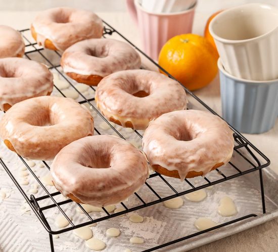 receta donuts naranja