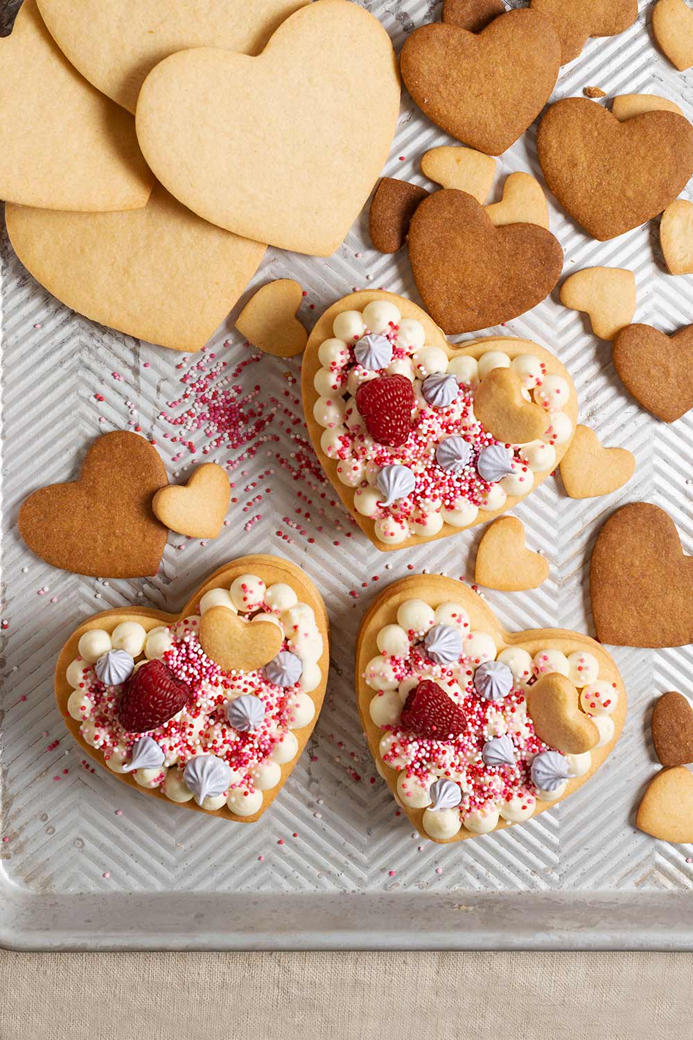 receta minitartas corazon san valentin