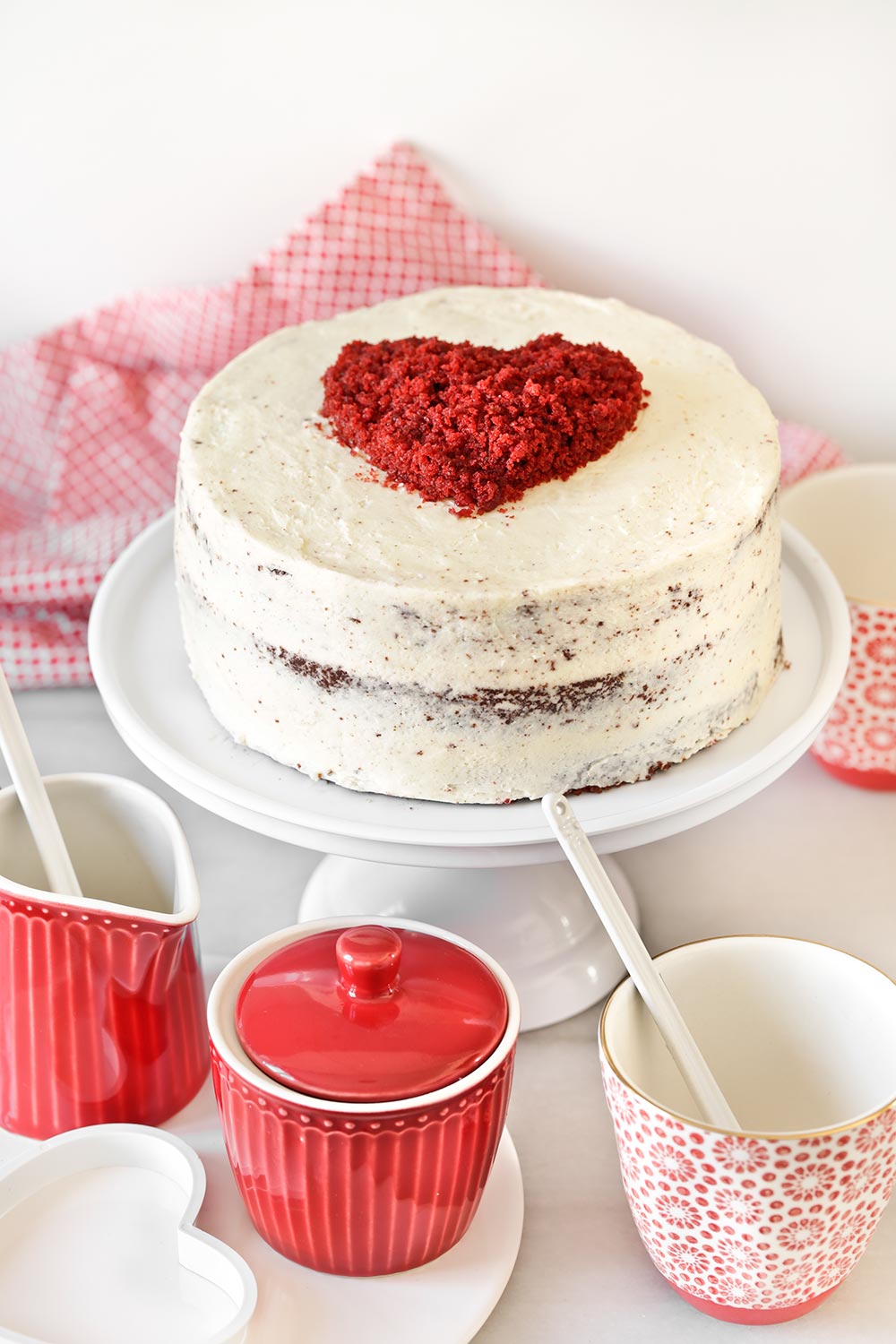 Receta tarta red velvet para San Valentín