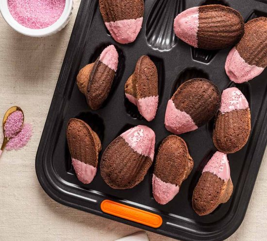 receta madeleines chocolate