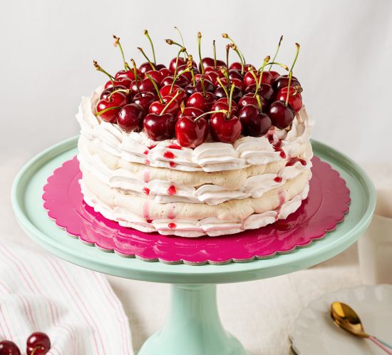 receta pavlova selva negra