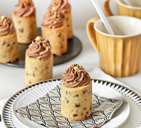 Receta chupitos con mousse de chocolate y queso