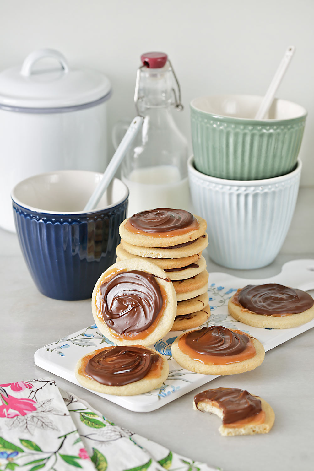 Receta galletas Twix