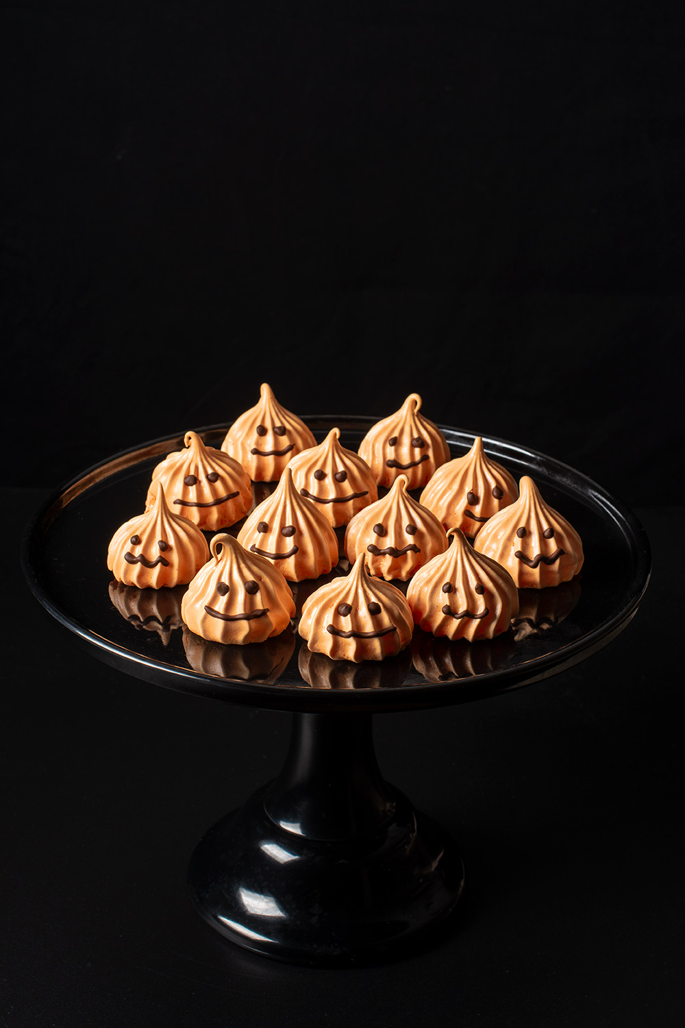receta calabazas merengue halloween