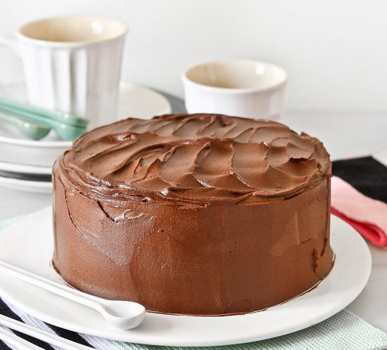 Receta de tarta de chocolate en un solo bol