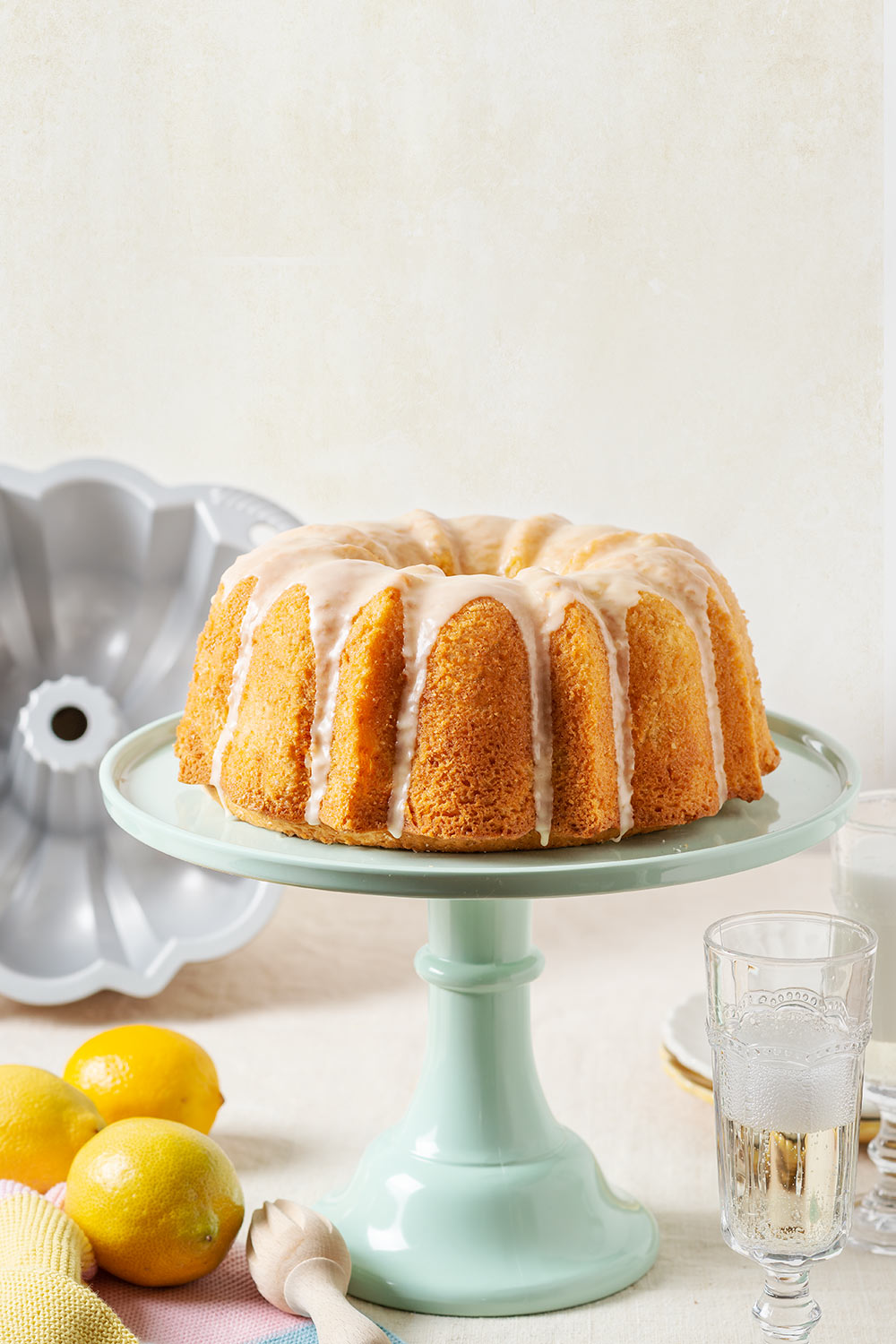 receta bundt cake cava citricos