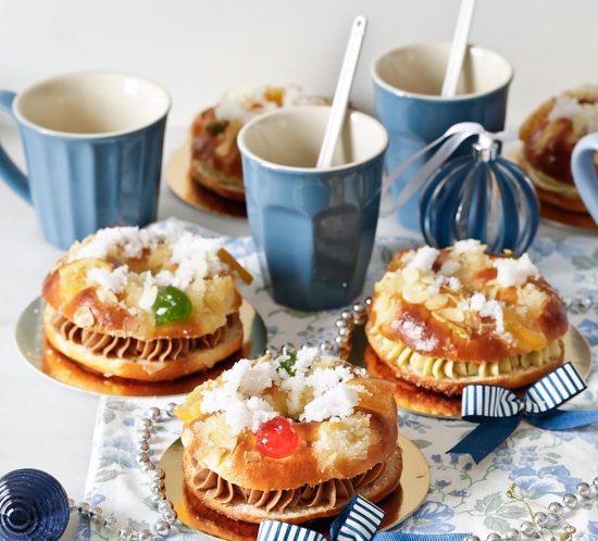 Receta mini roscones de Reyes