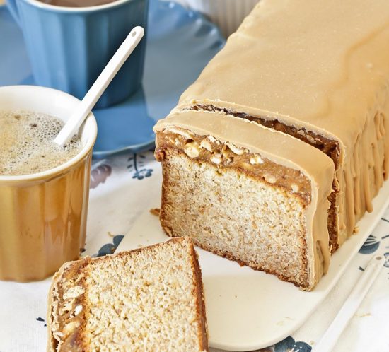 Receta bizcocho de cacahuete y chocolate Dulcey