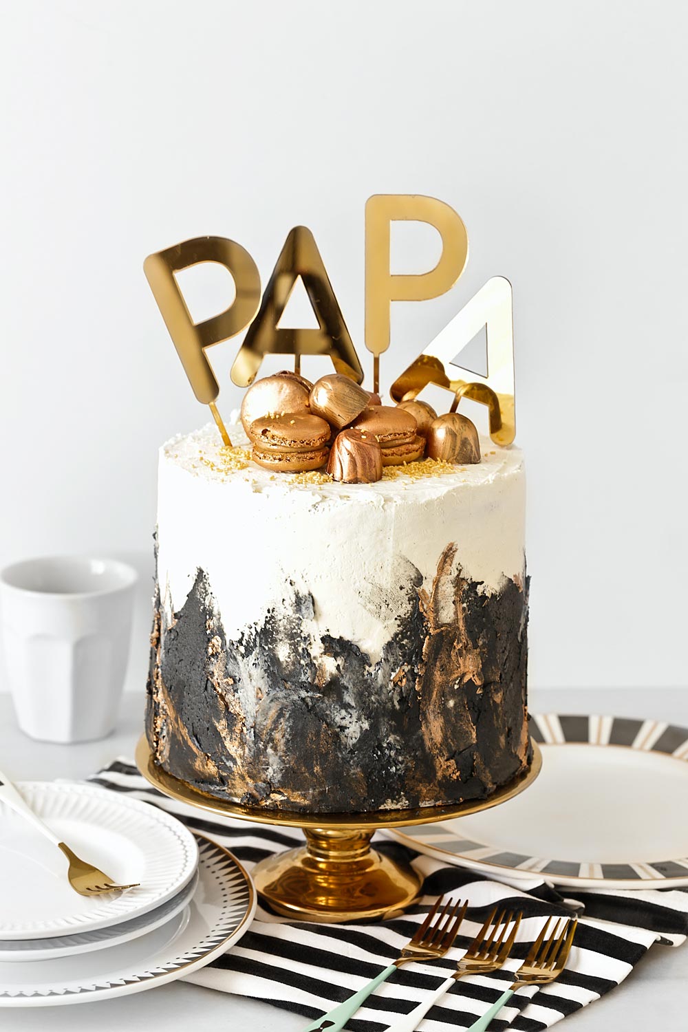 Receta layer cake para el Día del Padre