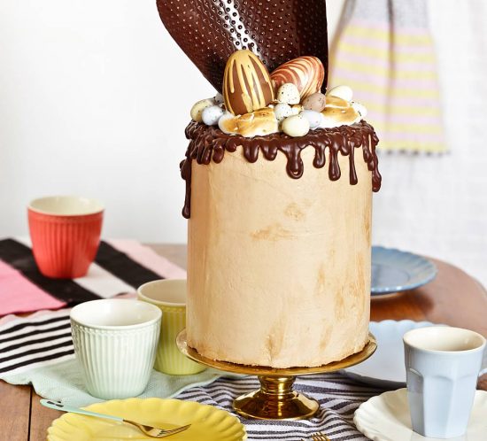 Receta mona de Pascua de Nutella y plátano