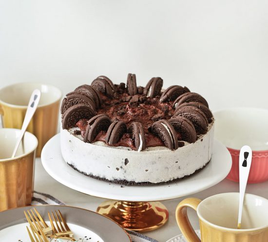 Receta cheesecake helada con Oreo sin horno
