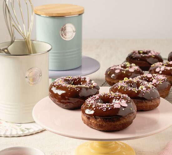 receta donuts doble chocolate
