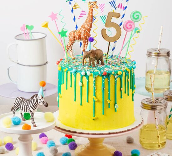 receta tarta infantil cumpleanos animalitos
