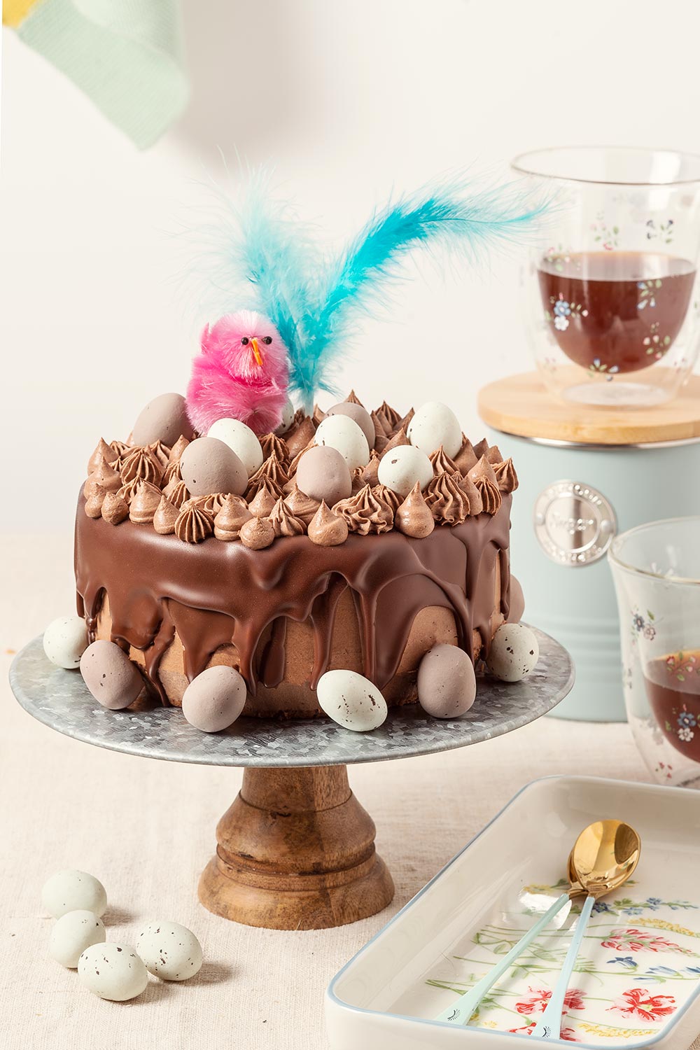 receta mona pascua dos chocolates