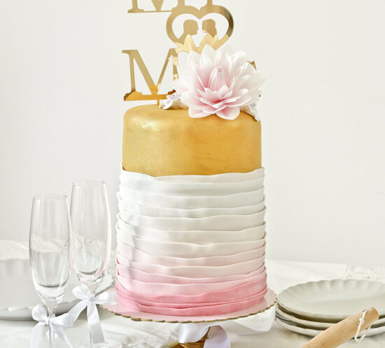 Receta tarta de boda