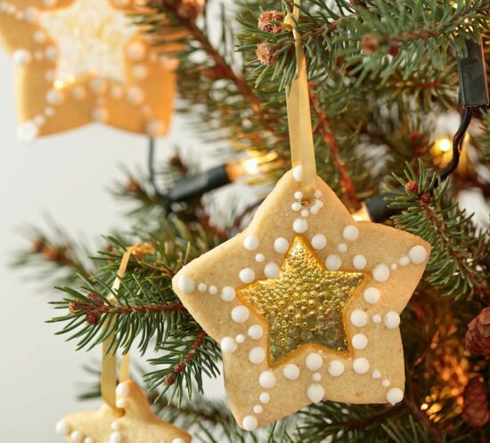 Receta galletas decoradas para el árbol de Navidad
