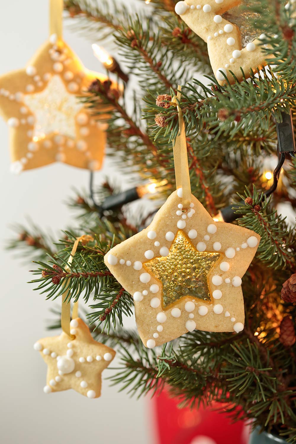 Receta galletas decoradas para el árbol de Navidad