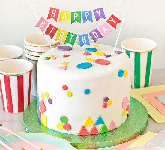 Receta tarta de cumpleaños