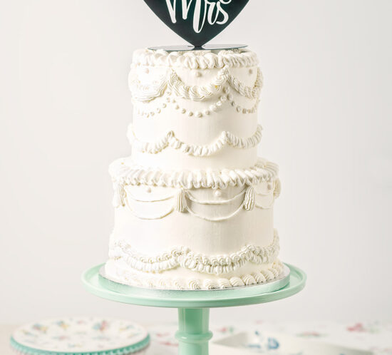 receta tarta boda vintage coquette