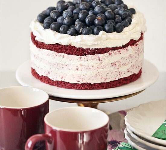 Receta tarta helada red velvet