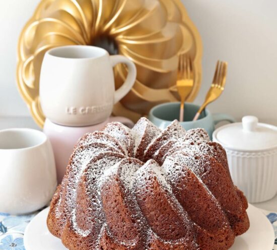 Receta bundt cake de calabaza y chocolate