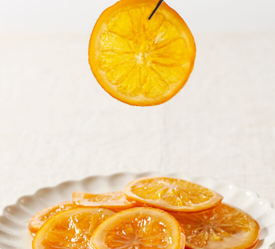 receta naranja confitada