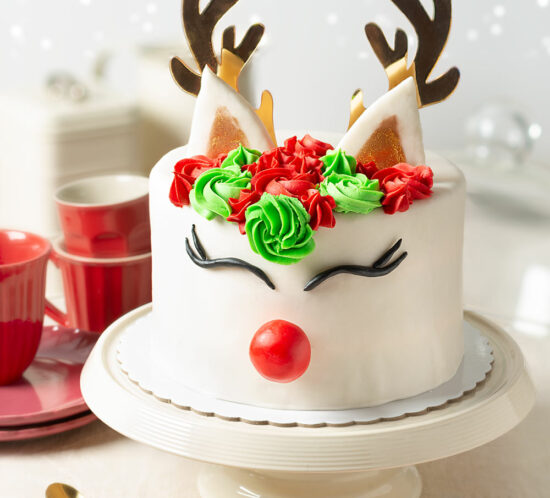 receta tarta reno navidad