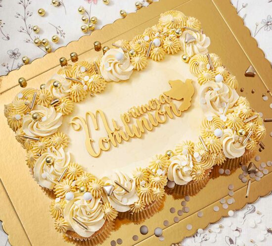 receta party cake comunion