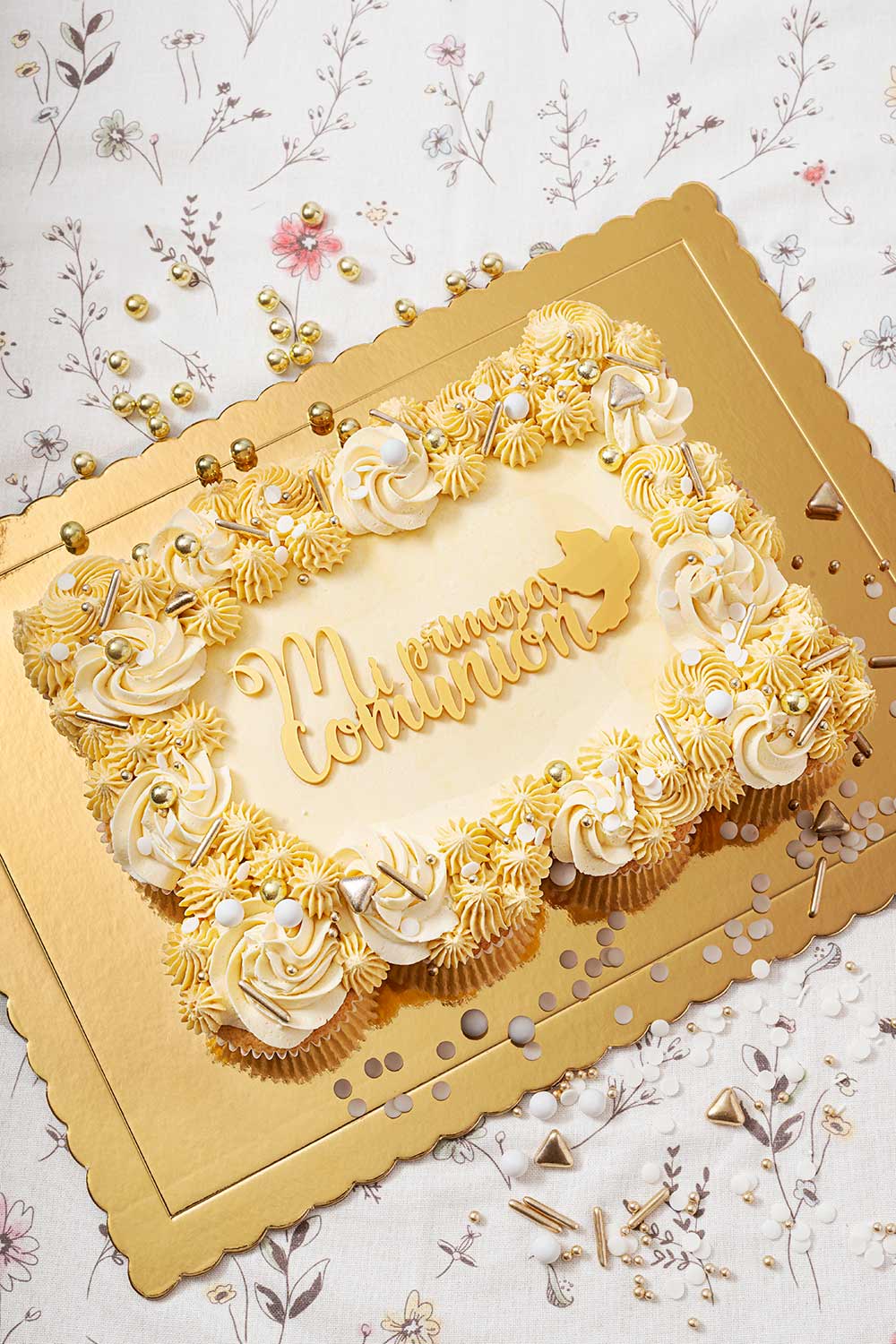 receta party cake comunion