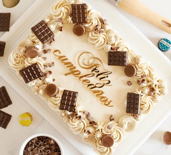 receta tarta sheet cake cumpleanos