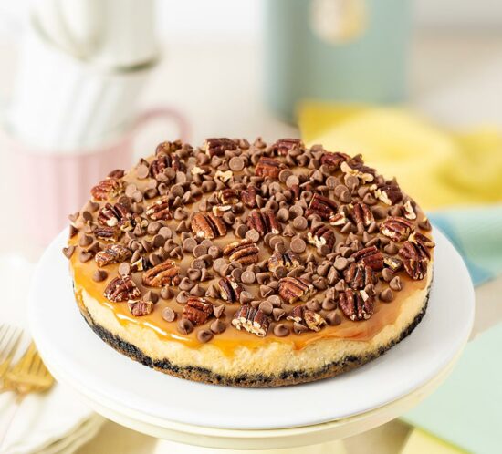 receta turtle cheesecake