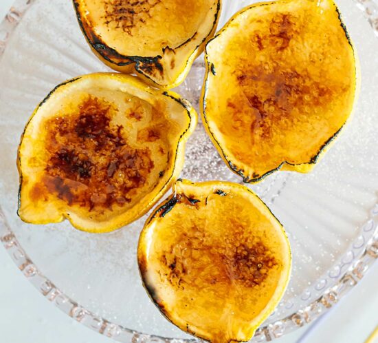 receta posset limon brulee