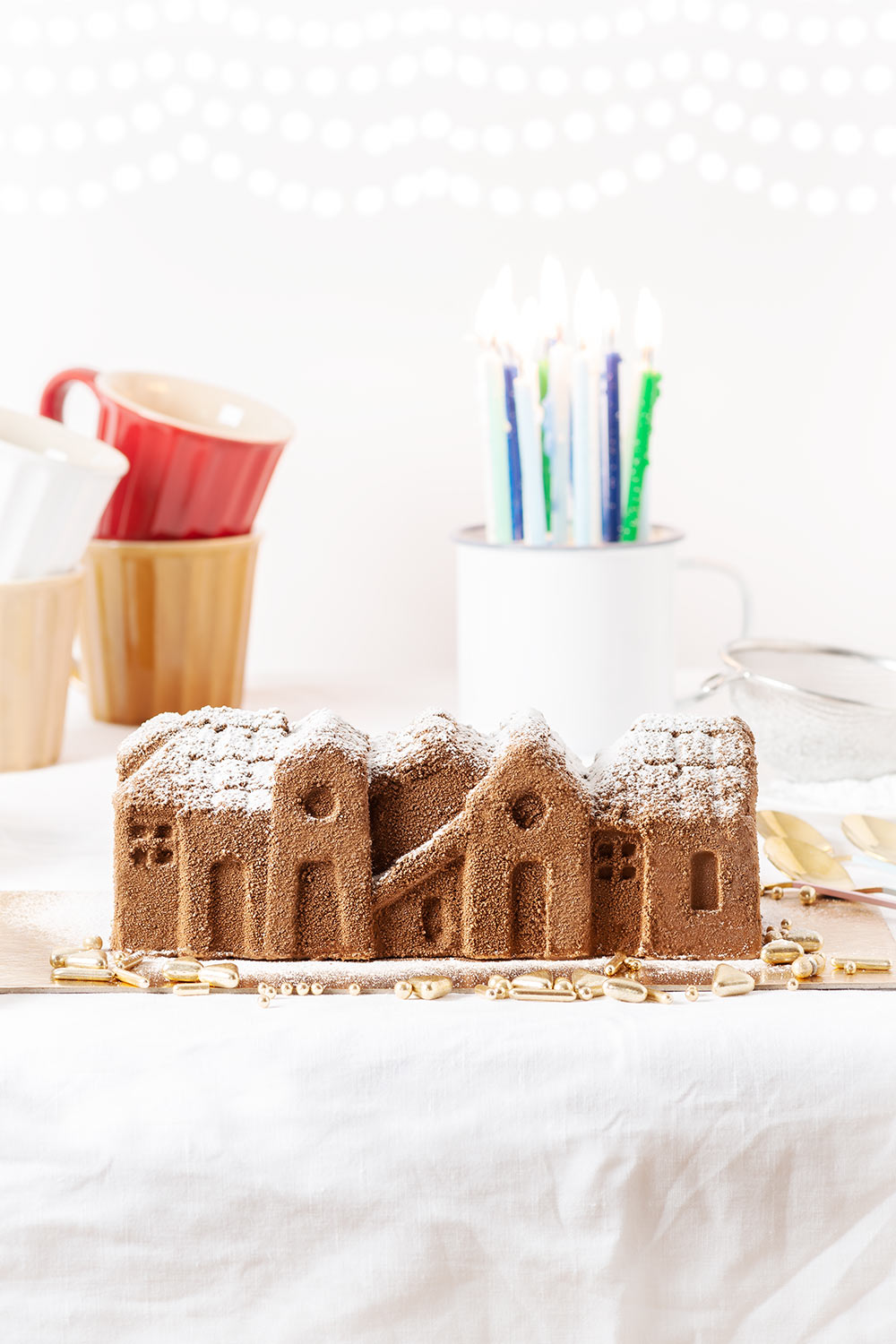 receta pueblo navidad mousse chocolate