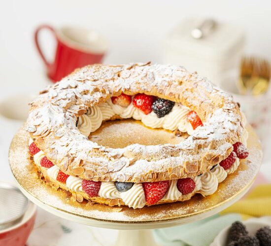 receta paris brest navidad