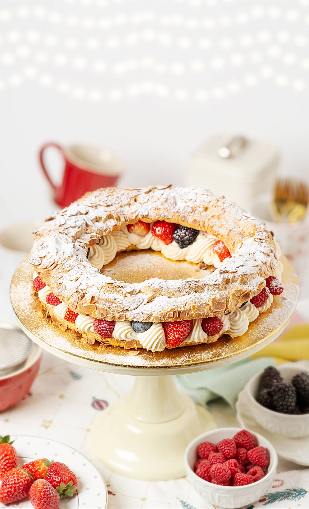 receta paris brest navidad