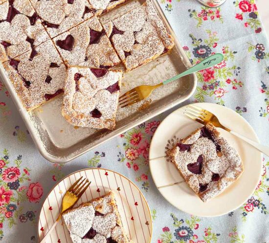 receta barritas linzer san valentin