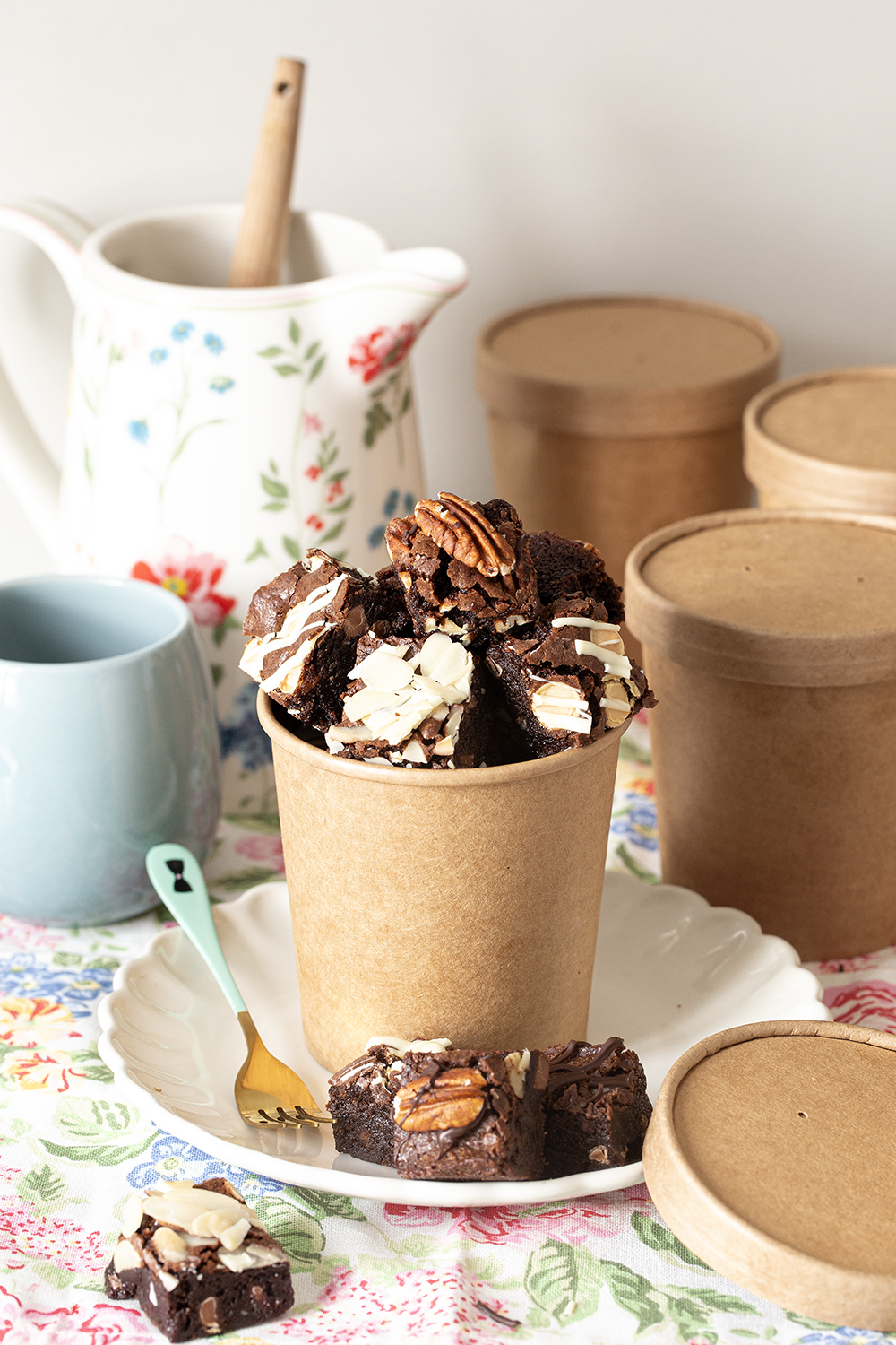 Receta mini brownies