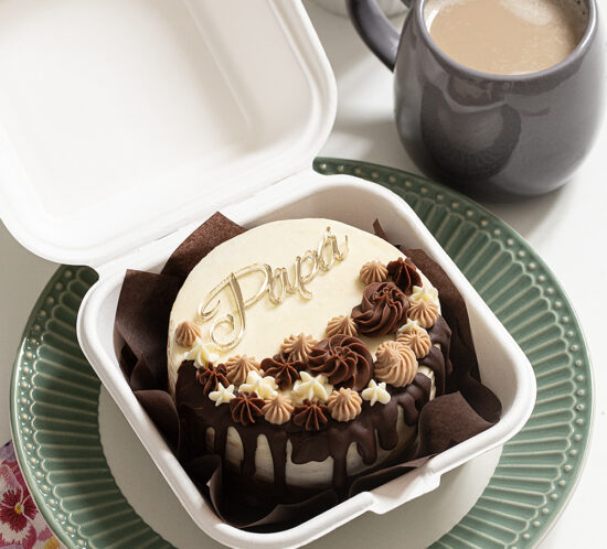 Receta bento cake de chocolate para el Día del Padre