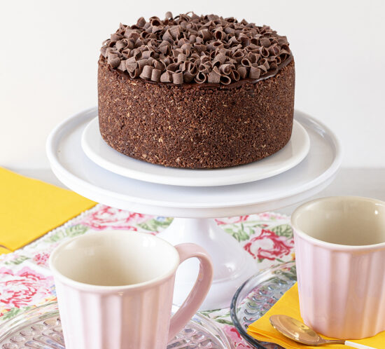 Receta tarta de chocolate sin horno