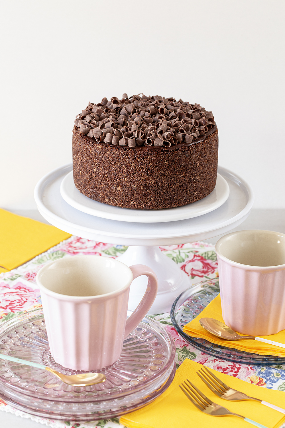 Receta tarta de chocolate sin horno