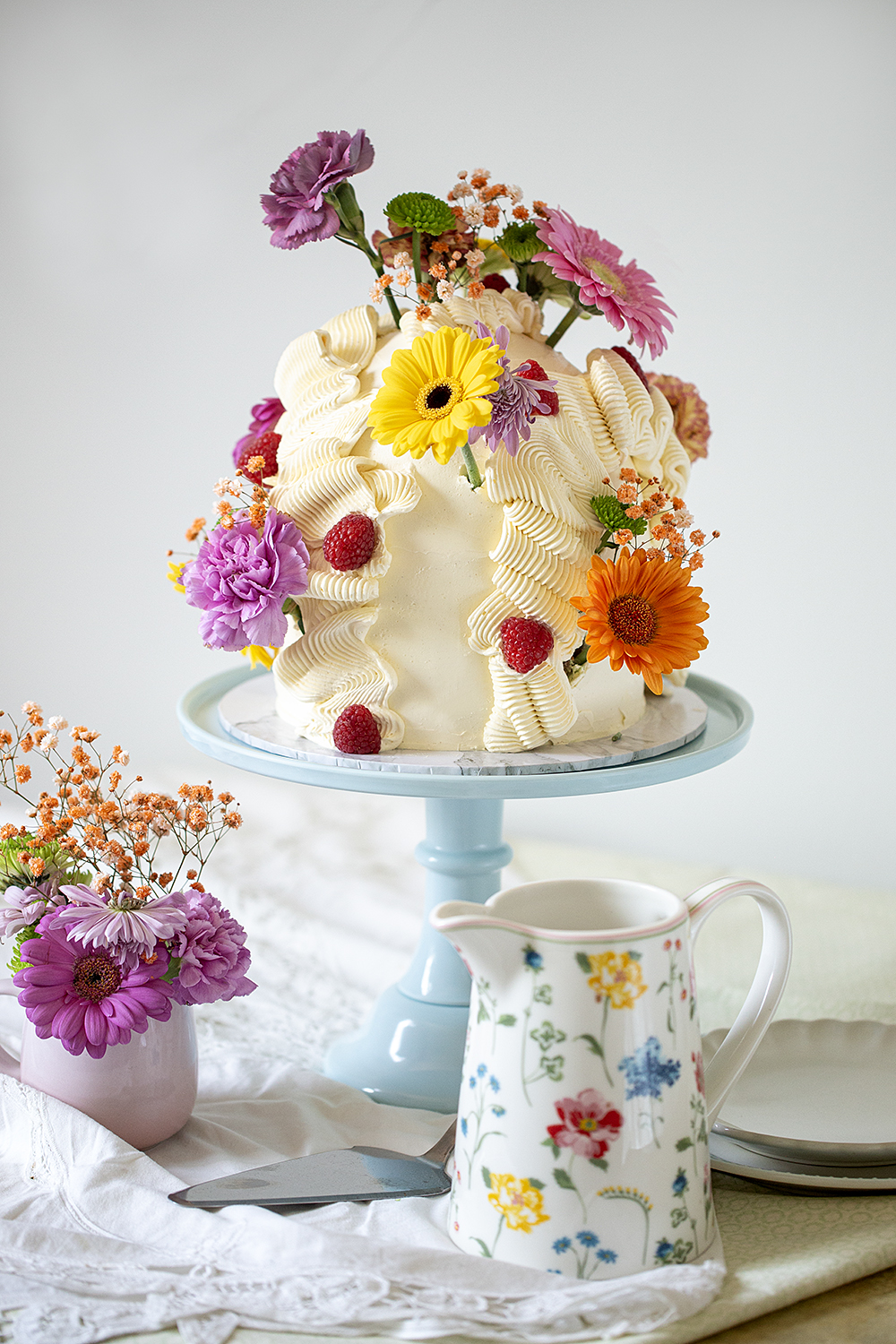 Receta dome cake de vainilla y pistacho