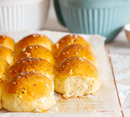 receta pan facil ajo