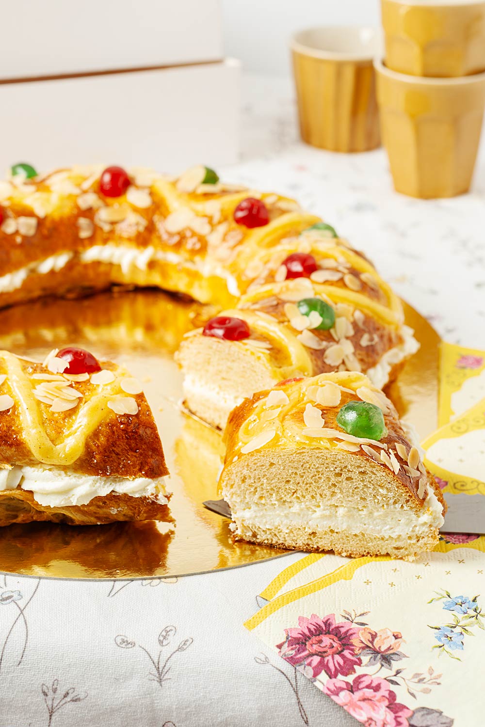 receta corona almudena