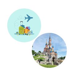 Pack papeles comestibles burn Viaje Disney 14 cm - María Lunarillos