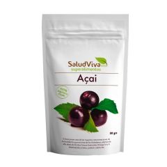 Açai en polvo 50 gr - Sin gluten - SaludViva