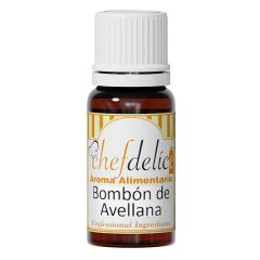 Aroma de bombón de avellana 10 ml - Sin gluten - Chefdelíce