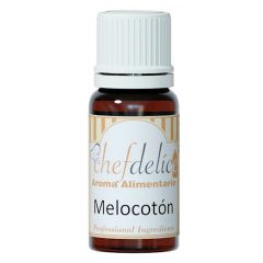 Aroma de melocotón 10 ml - Sin gluten - Chefdelíce