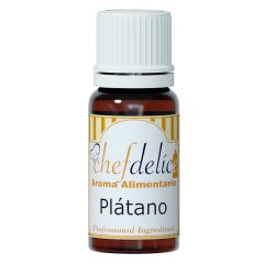 Aroma de plátano 10 ml - Sin gluten - Chefdelíce