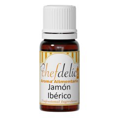 Aroma de jamón ibérico 10 ml - Sin gluten - Chefdelíce